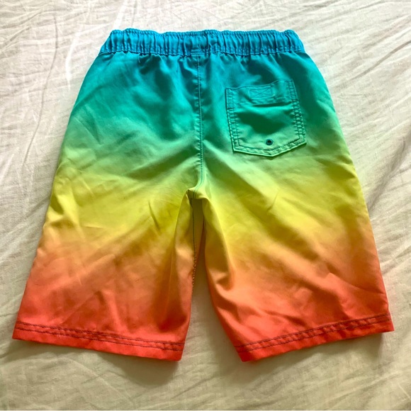Abercrombie Kids Boys Tropical Gradient Swim Trunks - Picture 2 of 4